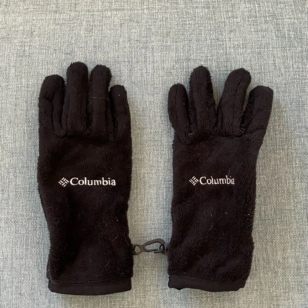 Women's Black Columbia Gloves